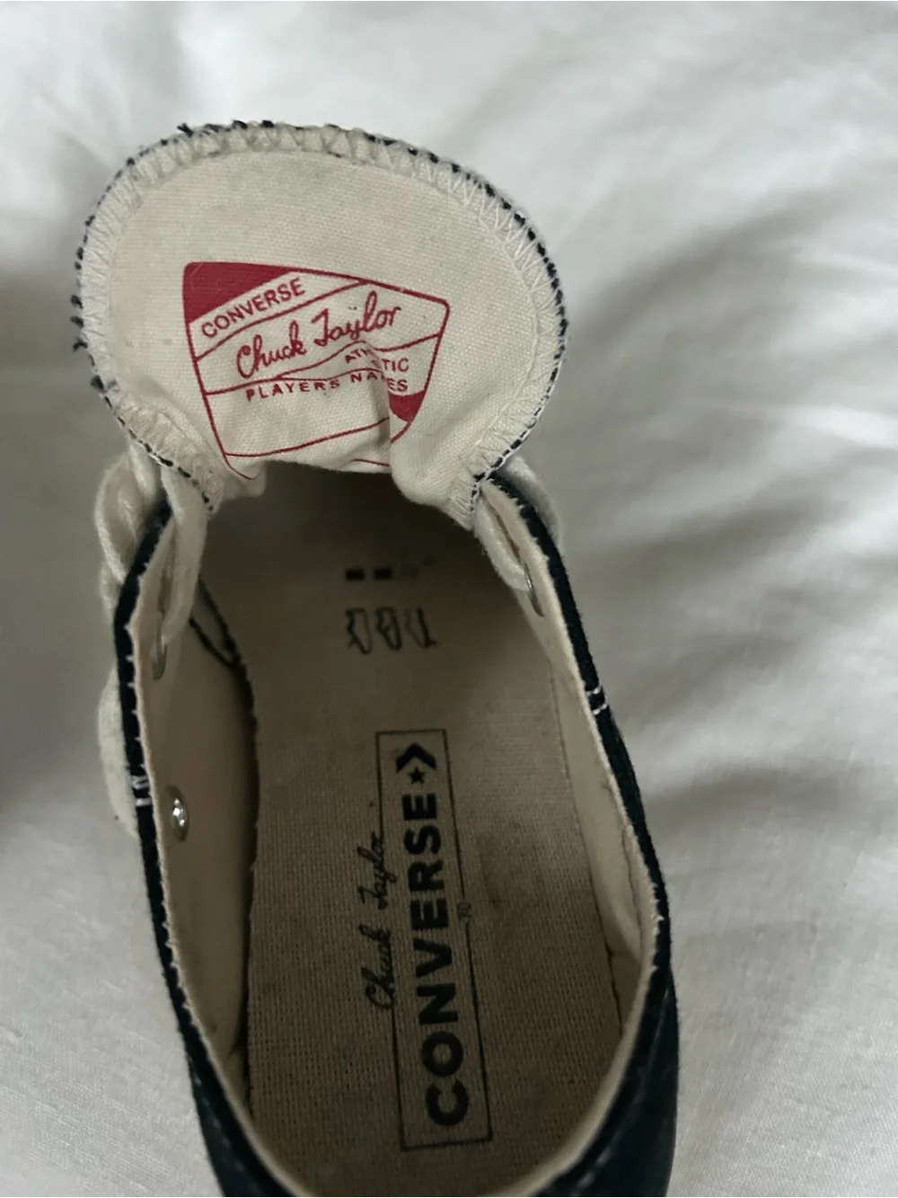 Converse Kids Black and White Canvas Low-Top Sneakers